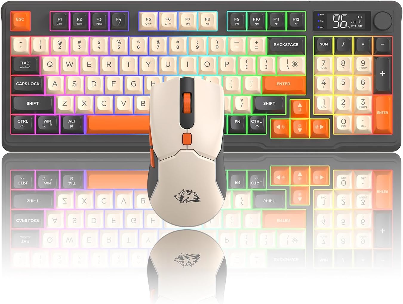 T96 Kabelloses Tastatur-Maus-Combo