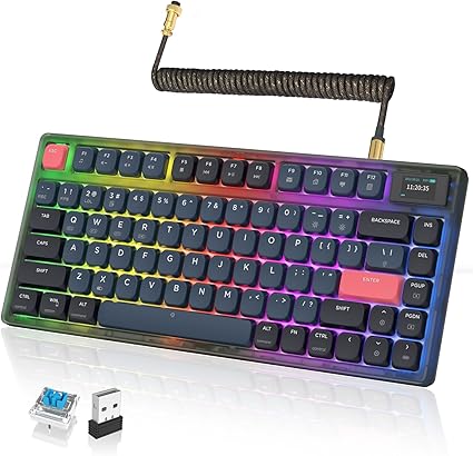 AK832 Pro Kabellose mechanische Tastatur